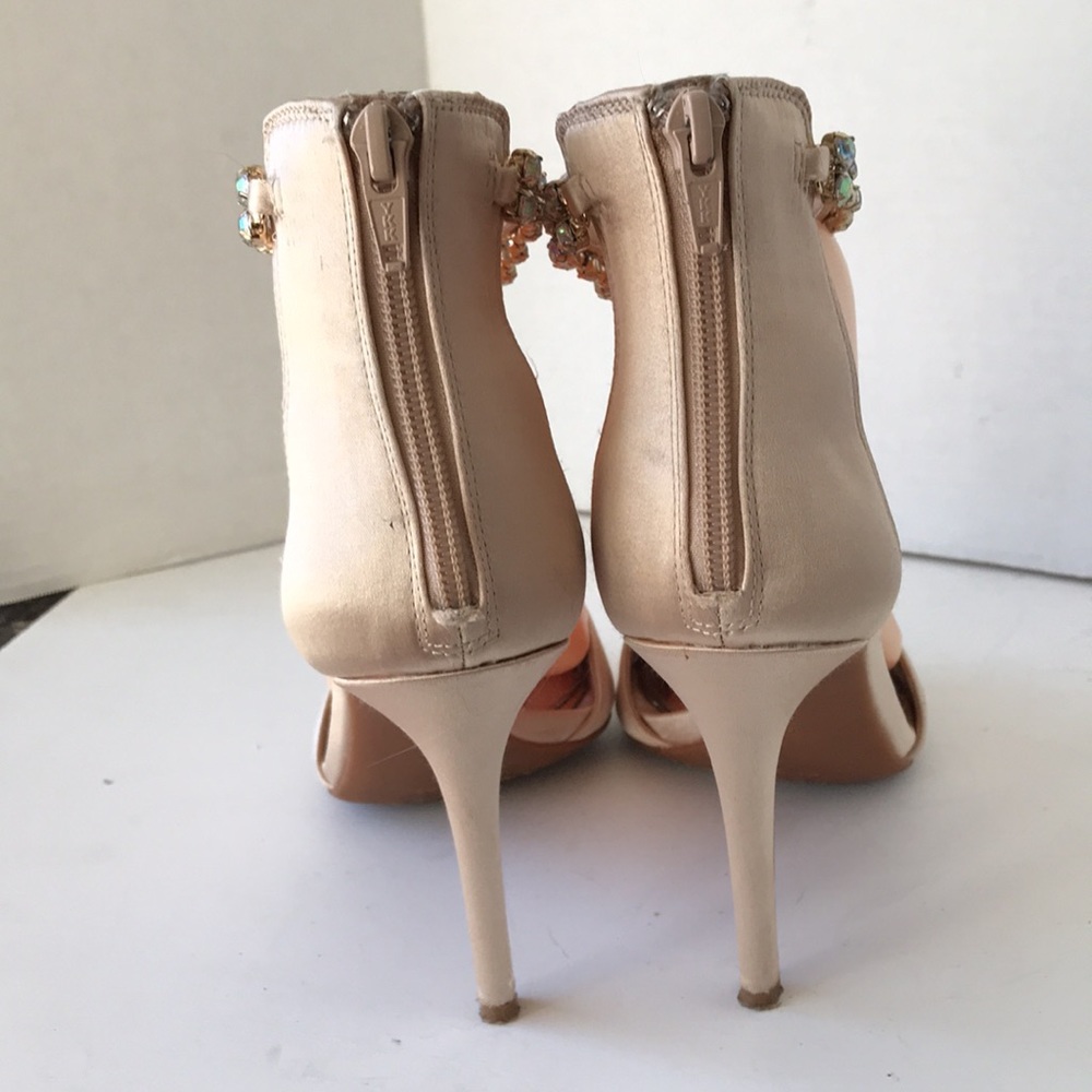 Gianni Bini satin heels Sz 8.5 - Picture 4 of 12